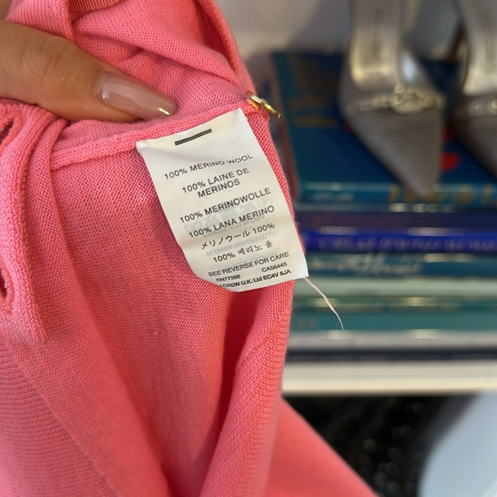 Pink Button-Up Cardigan - Picture 2 of 2